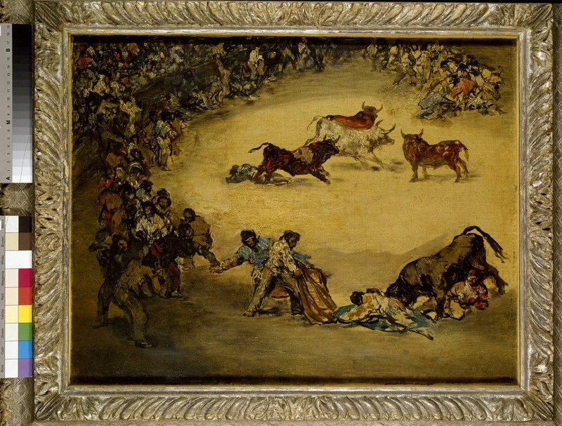 Francisco de Goya y Lucientes - 452, Scena di una corrida, Ashmolean Museum
